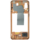 Chasis original Samsung Galaxy A40 (A405) naranja, repuesto para reparación, Service Pack.