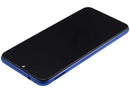 Pantalla LCD de repuesto Aftermarket Plus para Xiaomi Redmi Note 7/Pro, azul Neptuno con marco.