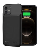 Funda protectora de carga portatil iPhone 12 Mini (Negro)