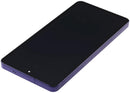 Pantalla completa Samsung Galaxy S26 Ultra 5G Cobalt Violet con marco, display y LCD para reparación de pantalla rota.