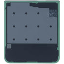 Tapa trasera de cristal gris para Samsung Galaxy Z Flip 3 5G, repuesto original SM-F711.