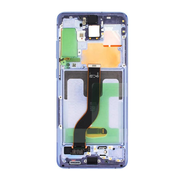 Reparación de pantalla con marco original Samsung Galaxy S20 Plus 5G en Guatemala.