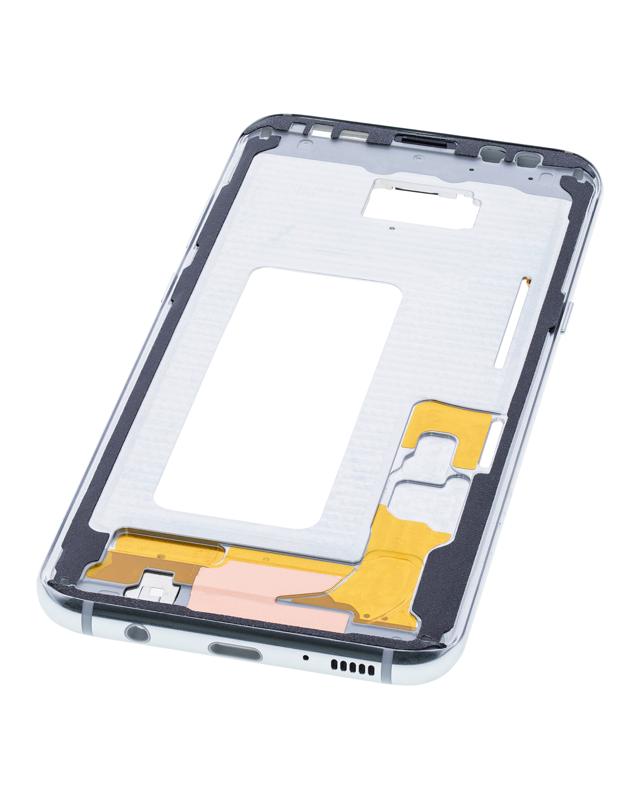 Marco medio para Samsung Galaxy S8 Plus con pequeñas piezas (Plata Artica)