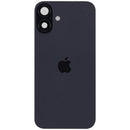 Tapa trasera original negra para iPhone 16 Plus con MagSafe, NFC y flex de flashlight.