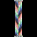 Correa Braided Solo Loop Pride Edition original para Apple Watch, con trenzado multicolor vibrante. Talla 44mm-49mm.