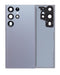 Tapa trasera con lente de camara para Samsung Galaxy S23 Ultra (Original) (Gris Grafito)