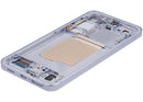Pantalla LCD de repuesto Samsung Galaxy S25 5G Icy Blue con marco, para reparación de display roto.