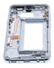 El marco intermedio compatible para Samsung Galaxy S8 en Guatemala con piezas pequeñas y color Arctic Silver está disponible en nuestro taller de reparaciones.