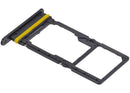 Bandeja SIM dual premium para Samsung Galaxy A17 4G en Guatemala, disponible en color negro con garantía.