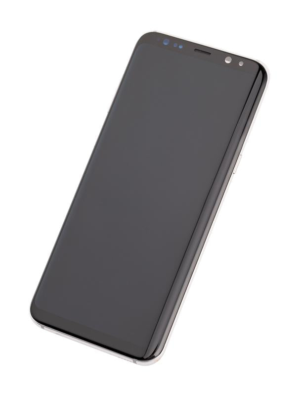 Reparación de pantalla OLED para Samsung Galaxy S8 Plus en Guatemala, mayorista en pantallas con marco en Arctic Silver.