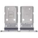 Taco SIM dual blanco para Samsung Galaxy S25 FE 5G (S731), repuesto original.