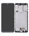 Pantalla LCD con marco (sin sensor de huellas digitales) para Samsung Galaxy A31 (A315 / 2020)