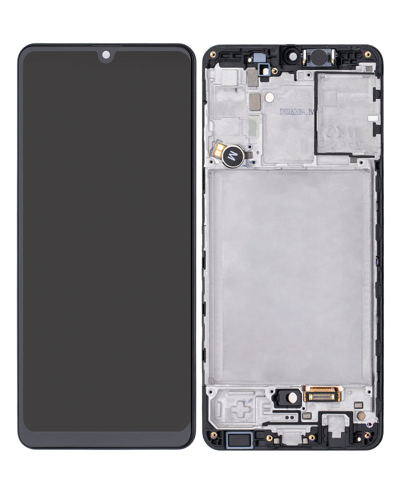 Pantalla LCD con marco (sin sensor de huellas digitales) para Samsung Galaxy A31 (A315 / 2020)