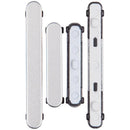 Botones duros blancos para Samsung Galaxy S26 Plus (S947), repuesto original de encendido y volumen.