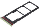 Bandeja porta SIM dual negra para Motorola Moto G06 XT2535, repuesto esencial.