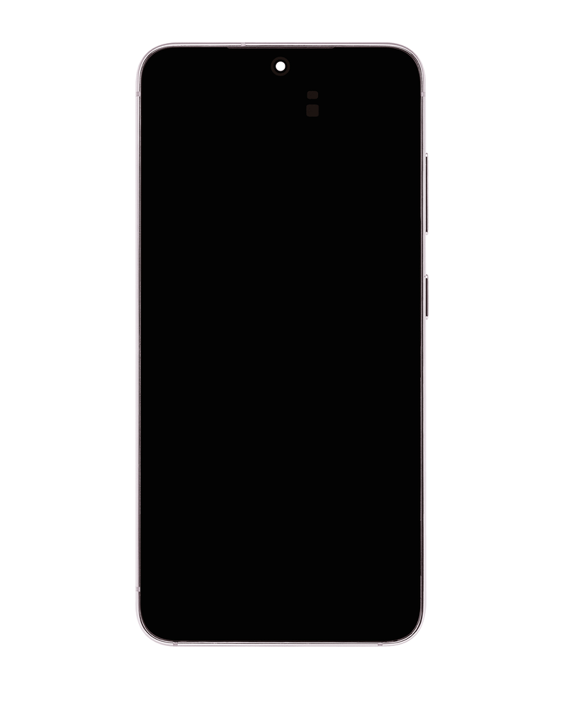 Pantalla OLED para Samsung Galaxy S23 5G con marco (Reacondicionado) Rosa / Lavanda