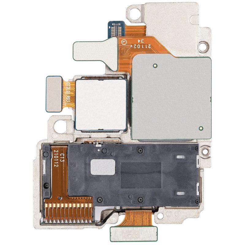 Encuentra la cámara trasera Samsung Galaxy S21 Ultra 5G usada (Wide / Telephoto / Ultrawide / Periscope) en Guatemala, ideal para reemplazar o reparar tu dispositivo Samsung Galaxy.