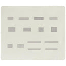 Stencil de reballing IC para iPhone 11-16 disponible en Guatemala, ideal para reparaciones de dispositivos Apple.