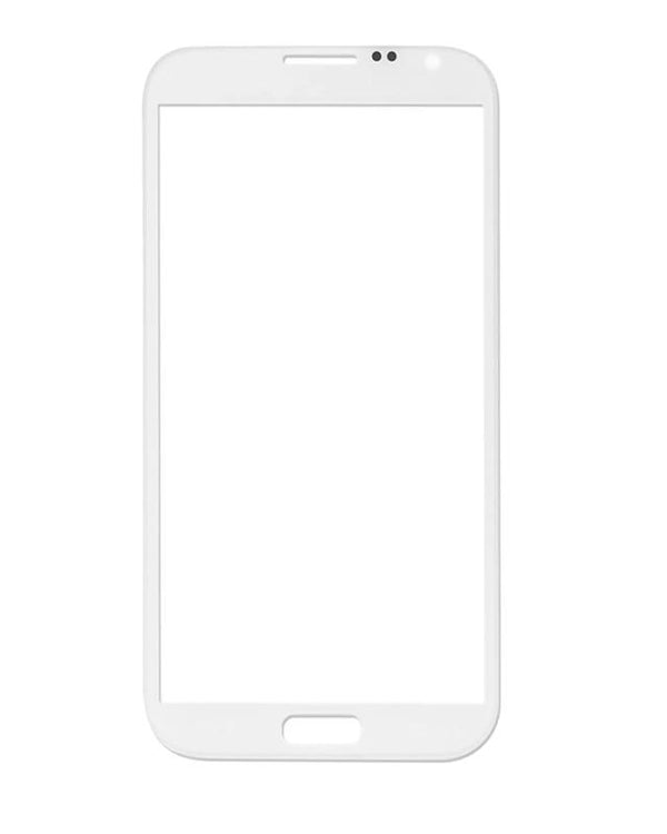 Reparación de vidrio frontal blanco para Samsung Galaxy Note 2 en Guatemala, disponible en backorder y con garantía.