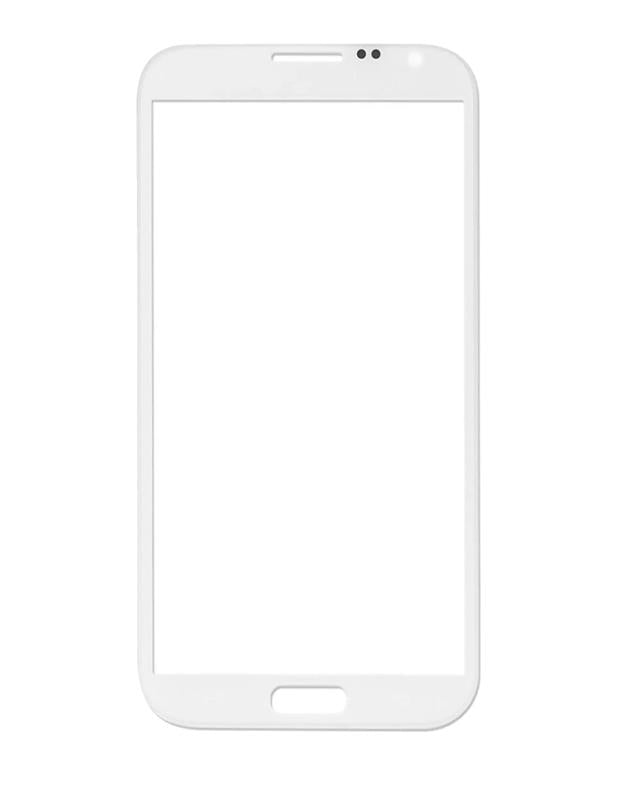 Reparación de vidrio frontal blanco para Samsung Galaxy Note 2 en Guatemala, disponible en backorder y con garantía.