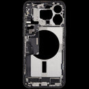 Encuentra la carcasa intermedia con puerto de carga flex y piezas pequeñas para iPhone 15 Pro Max en Guatemala con el mejor servicio de reparaciones y componentes originales.