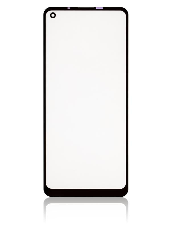 Reemplazo de vidrio frontal con OCA para Samsung Galaxy A21 en Guatemala.