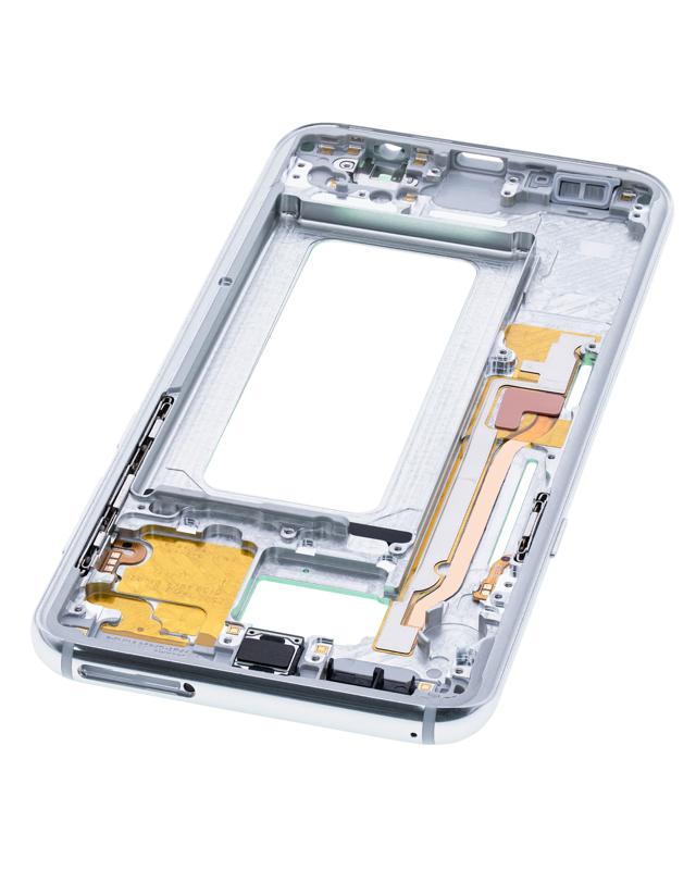 Marco medio para Samsung Galaxy S8 Plus con pequeñas piezas (Plata Artica)