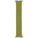 Correa Apple Braided Solo Loop verde chartreuse, talla 6 (mediana), para Apple Watch de 44mm, 45mm, 46mm o 49mm.