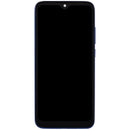 Pantalla LCD de repuesto Aftermarket Plus para Xiaomi Redmi Note 7/Pro, azul Neptuno con marco.