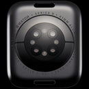 Tapa trasera Apple Watch Series 9 41mm GPS aluminio negro espacial A2978, repuesto para reparación.