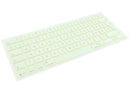 Kit de keycaps húngaras color cítrico para MacBook Neo 13" A3404, repuesto de teclado.