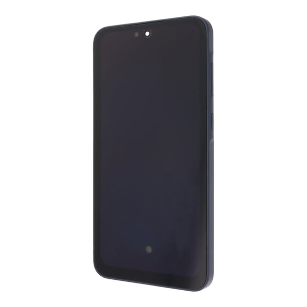 Reparación de pantalla genérica de tamaño pequeño con marco para Samsung Galaxy A35 OLED Ice Blue en Guatemala.