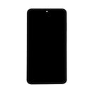 Pantalla OLED con marco para Samsung Galaxy S24 FE 5G, color grafito, usada, para reparación.