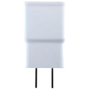 Cargador de pared Samsung de 10W USB-A blanco, adaptador de viaje 5V 2A para carga rápida.