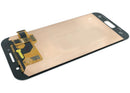 Pantalla hard OLED Samsung Galaxy A3 (A320/2017) original Gold Sand sin marco, repuesto para reparación.