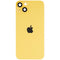 Tapa trasera con placa y iman MagSafe para iPhone 14 Plus (Amarillo)