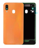 Encuentra la tapa trasera con lente de cámara original para Samsung Galaxy A40 en Guatemala.