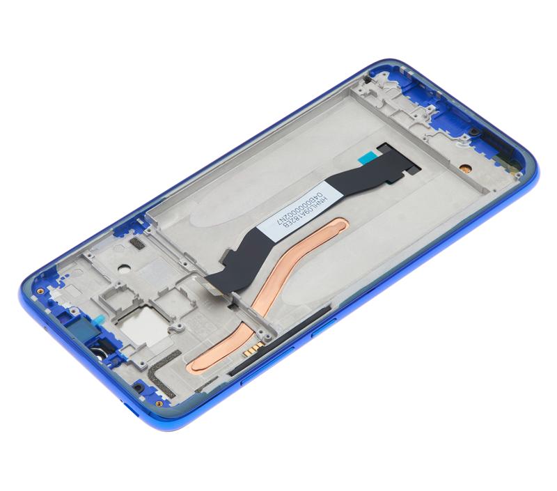 Pantalla LCD con marco para Xiaomi Redmi Note 8 Pro Azul