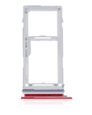 Compra al por mayor la bandeja doble de SIM en Guatemala para Samsung Galaxy S10/S10 Plus en color Cardinal Red.