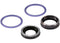 Lente de Cámara Trasera con Soporte y Bisel para iPhone 12 / 12 Mini (Morado)