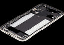 Chasis medio Light Gold para iPhone Air A3260 usado, con puerto de carga y partes pequeñas.