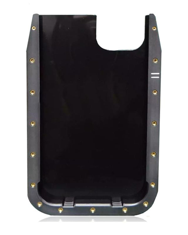 Marco de soporte para tapa trasera iPhone 11 Pro, ideal para reparaciones en Guatemala.