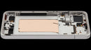 Pantalla OLED refurbish blanca con marco para Xiaomi 15. Repuesto de display LCD para reparación.