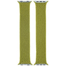 Correa Apple Braided Solo Loop verde chartreuse, talla 6 (mediana), para Apple Watch de 44mm, 45mm, 46mm o 49mm.