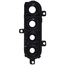 Lente de camara trasera con soporte para Samsung Galaxy A21 (A215 / 2020) (Negro)
