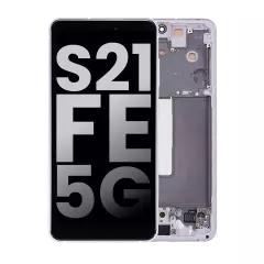 Encuentra la pantalla OLED usada para Samsung Galaxy S21 FE 5G en Guatemala en Lavanda, disponibles en talleres de reparación de celulares y mayoristas de piezas para celular.