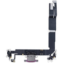 Puerto de carga original flex con board iPhone 16 Plus (Pink)