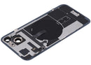 Tapa trasera con MagSafe Magnet y NFC y Flashlight Flex original iPhone 15 Plus (Blue)