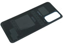 Tapa trasera de vidrio negra original para Xiaomi Redmi Note 11 (2201117TG), sin lente de cámara, repuesto para reparación.