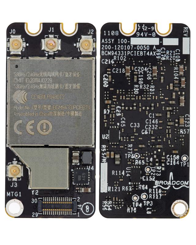 Tarjeta de red inalámbrica AirPort compatible con MacBook Pro Unibody 15 (A1286 / Late 2011) disponible en Guatemala para reparaciones y mayoristas.